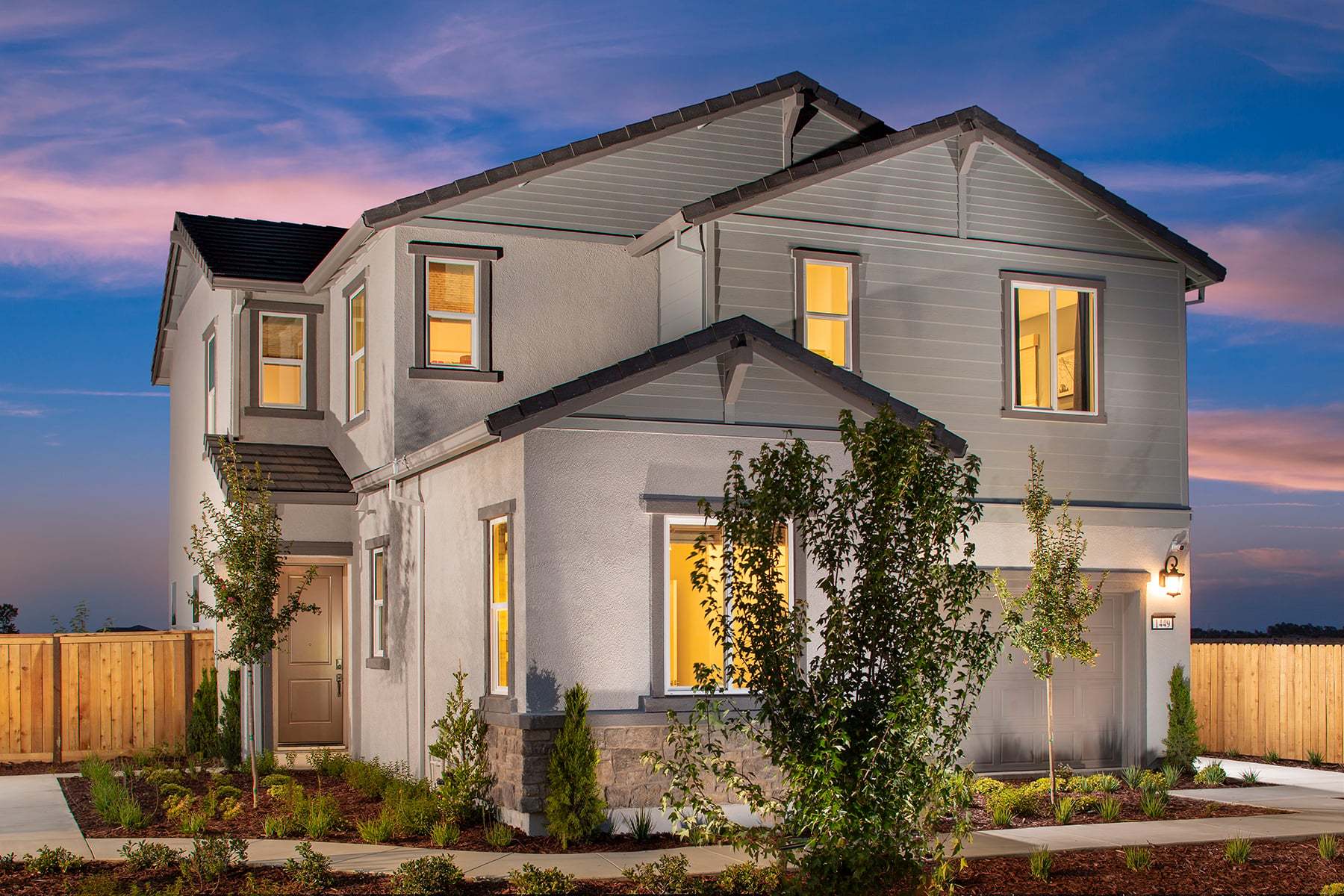 Liberty at Lincoln - Similar Product Front Exterior - Pre Launch Photography - Risewell Homes