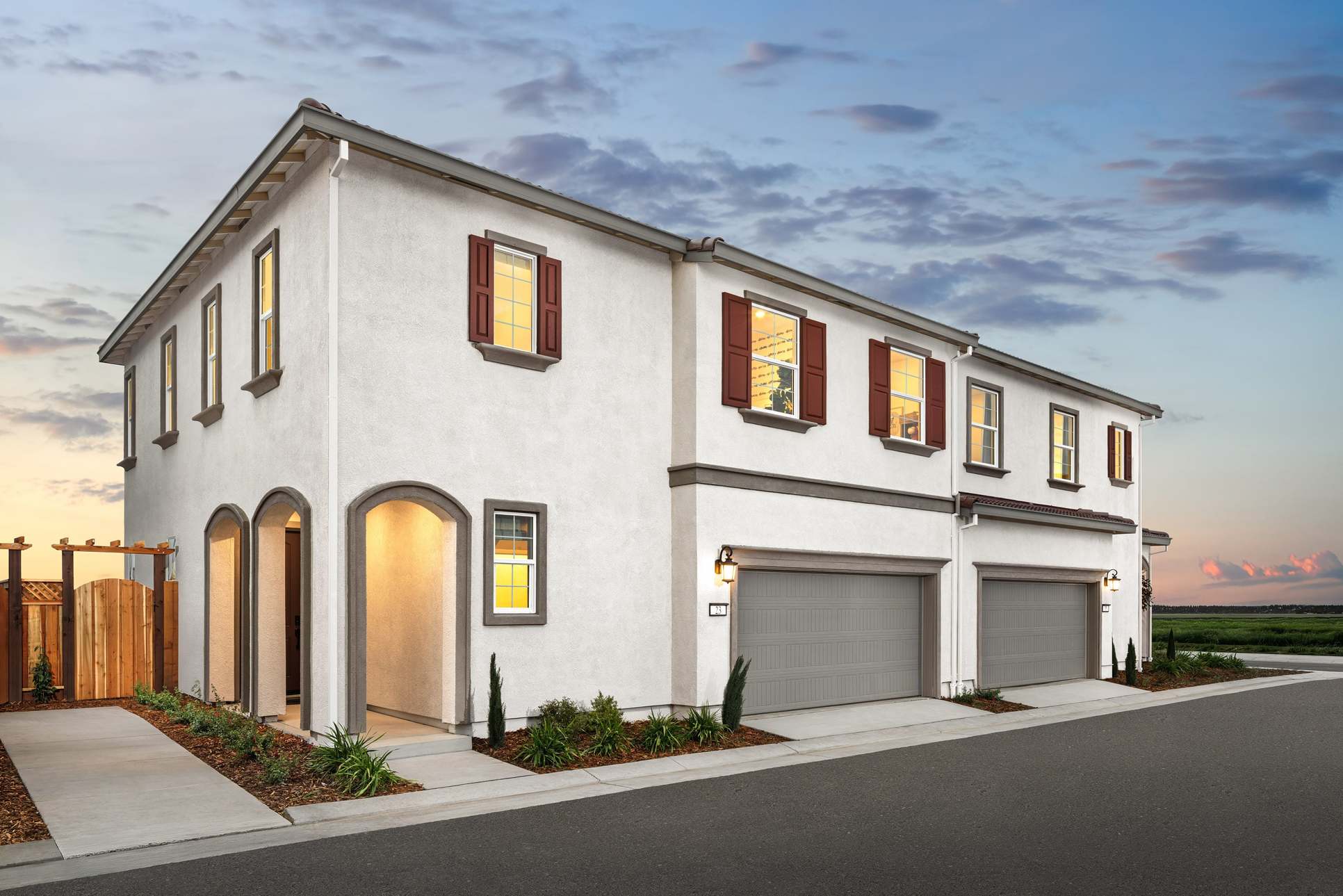 Vistas at Crestview - Plan 3 - Front Exterior - Plan Photography - Risewell Homes