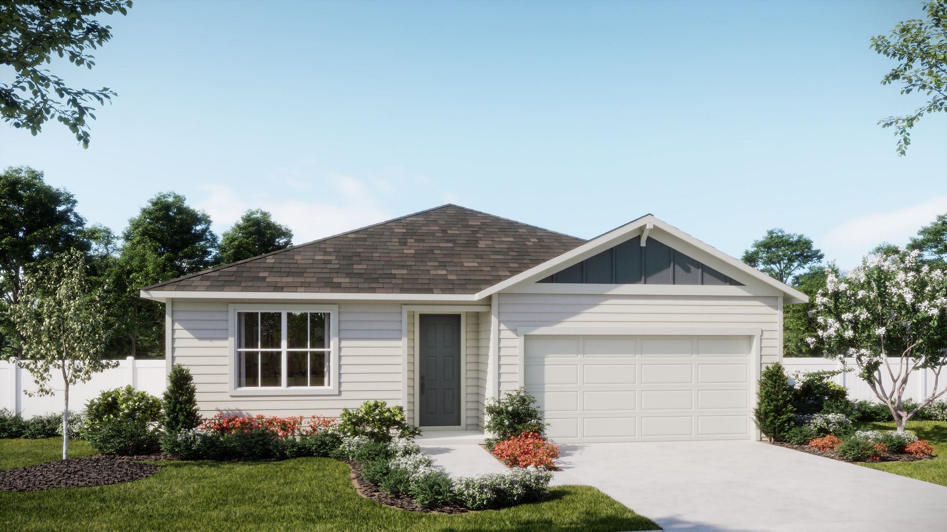 Marion Ridge - Haven - Vernacular - Day - Exterior Rendering - Risewell Homes