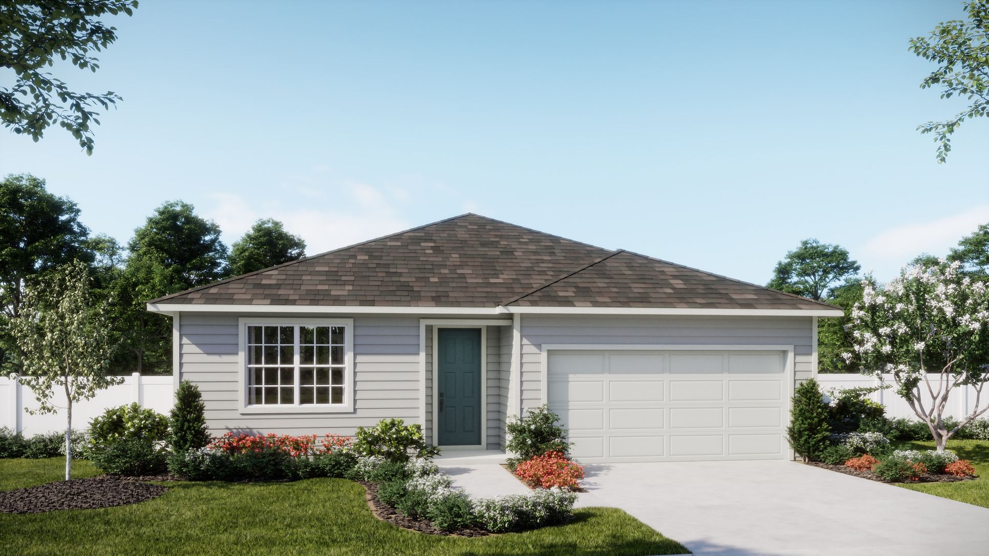 Marion Ridge - Haven - Traditional - Day - Exterior Rendering - Risewell Homes