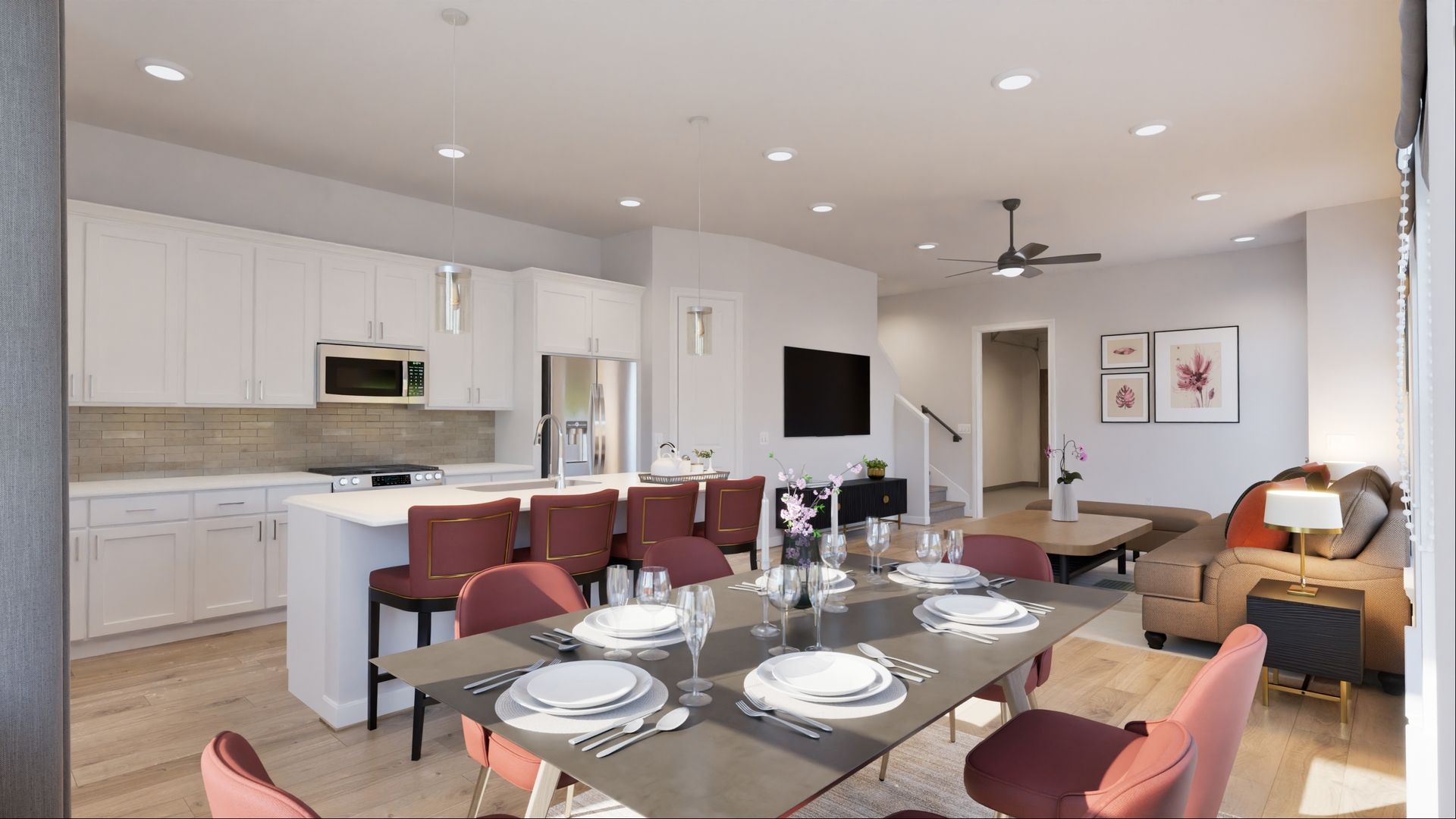 Duets at Novel - Juliana - Dining - Rendering