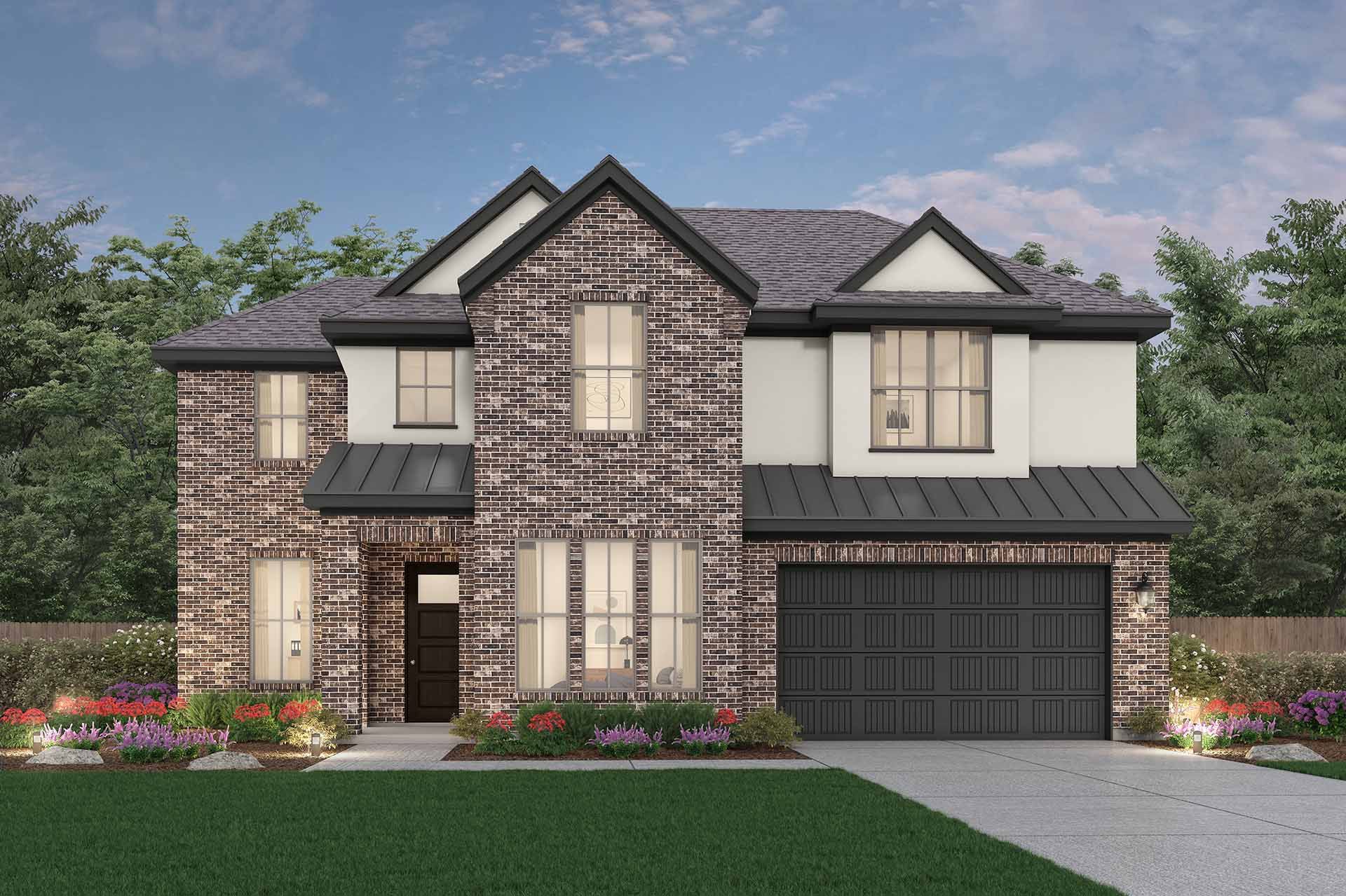 Marvida - Hudson - Elevation A - Renderings