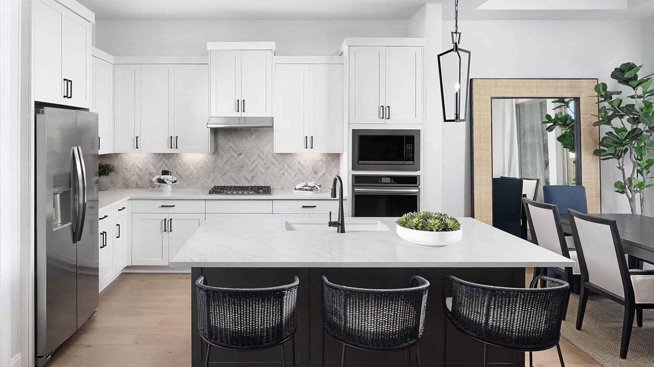 6 Creeks-Madeline-Kitchen-1300x730-Model Photography:Kitchen at Madeline Plan at 6 Creeks