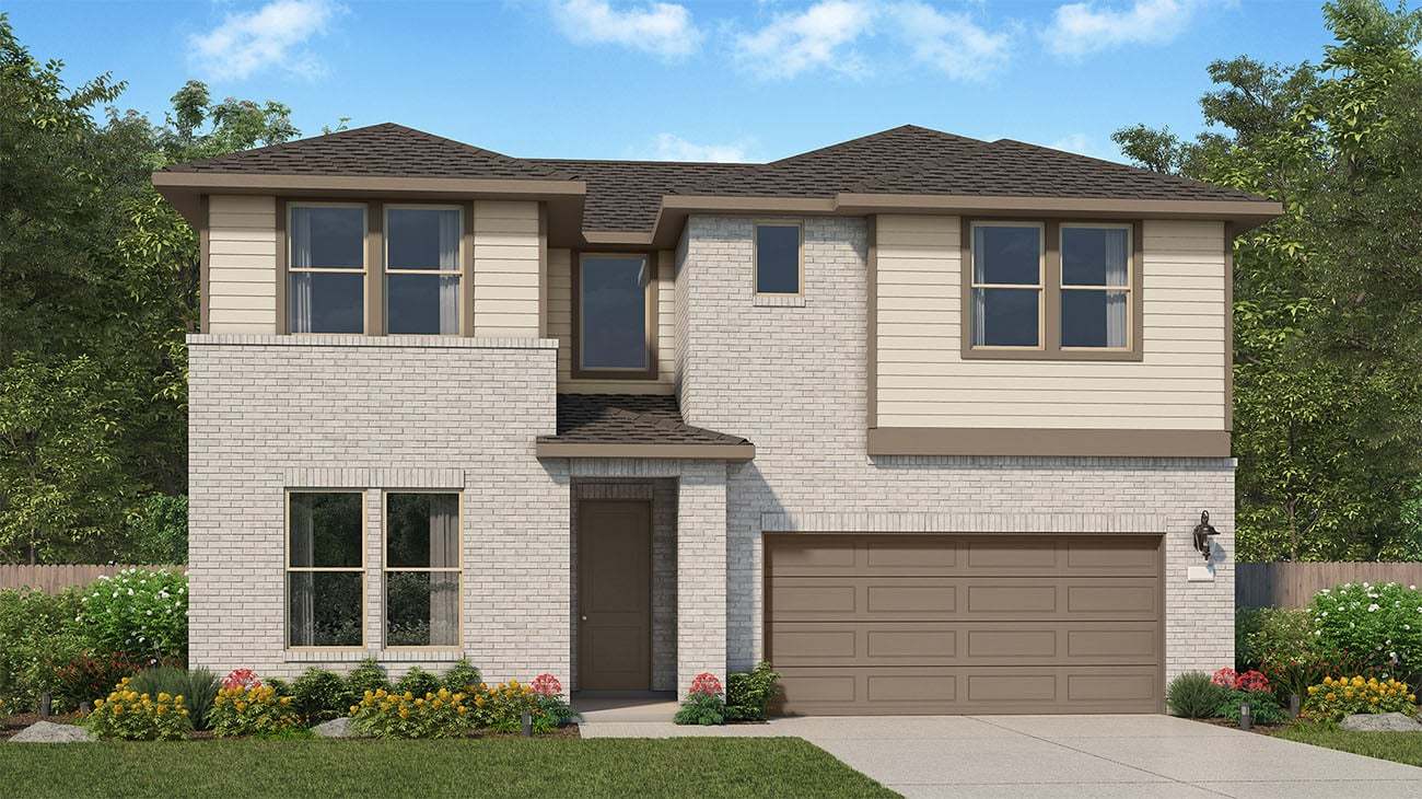 The Canopies - Miller Plan 4057 - Elevation C - Transitional - Renderings