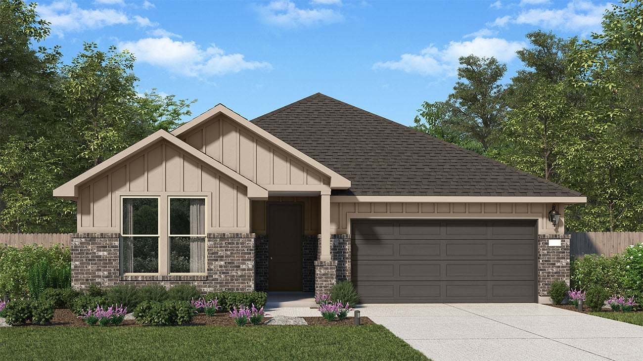 The Canopies - Levi Plan 4005 - Elevation A - Hill Country - Renderings