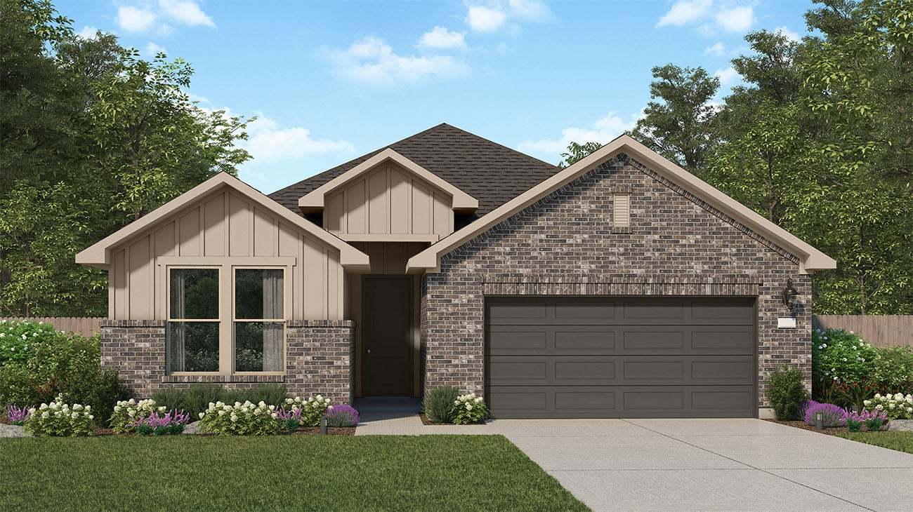 The Canopies - Hoyt Plan 4009 - Elevation A - Hill Country - Renderings