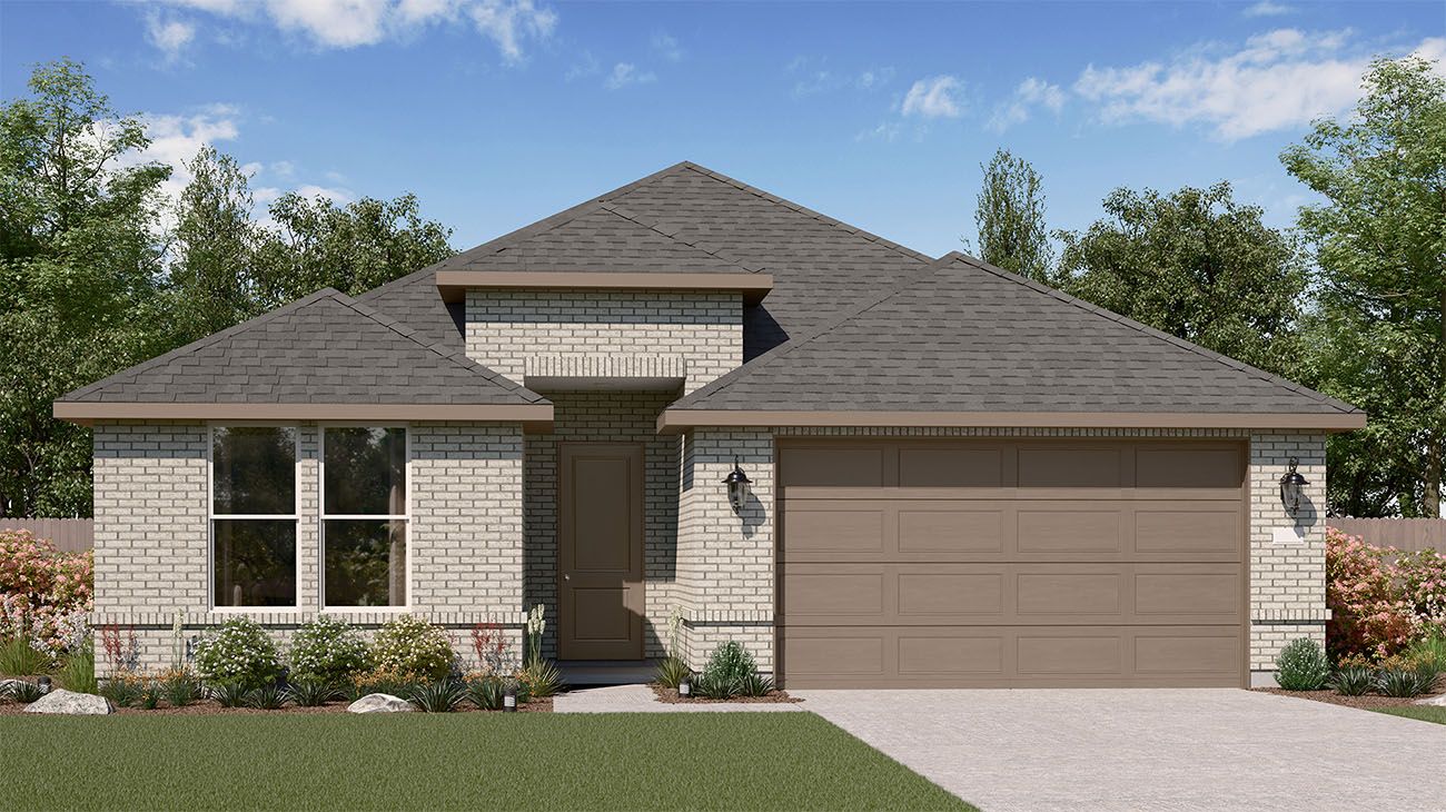 The Canopies - Wyatt Plan 4006 - Elevation C - Transitional - Renderings