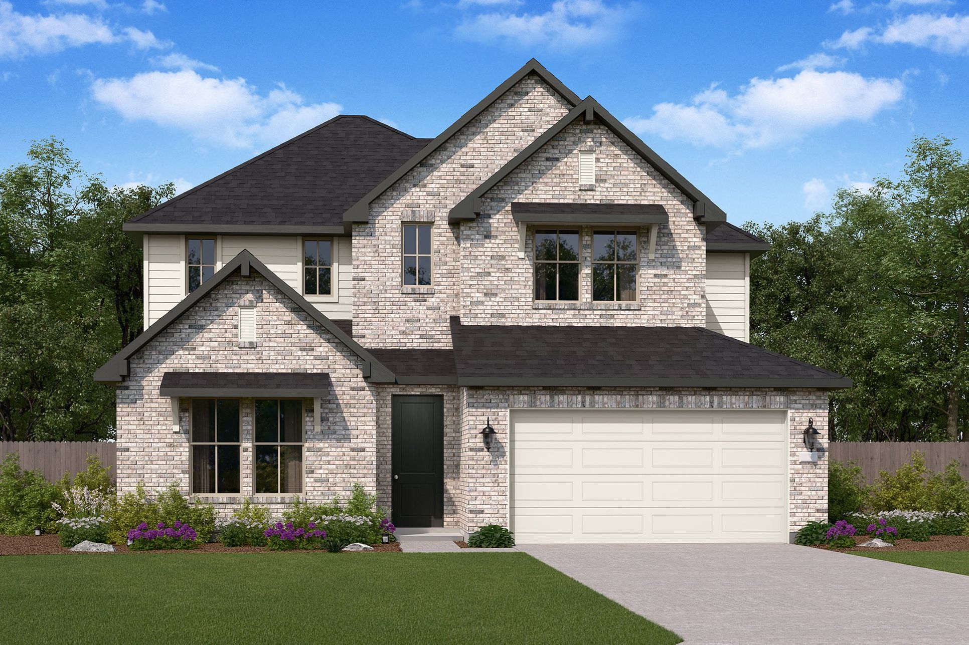 Raburn - 4058 - Elevation D - Renderings