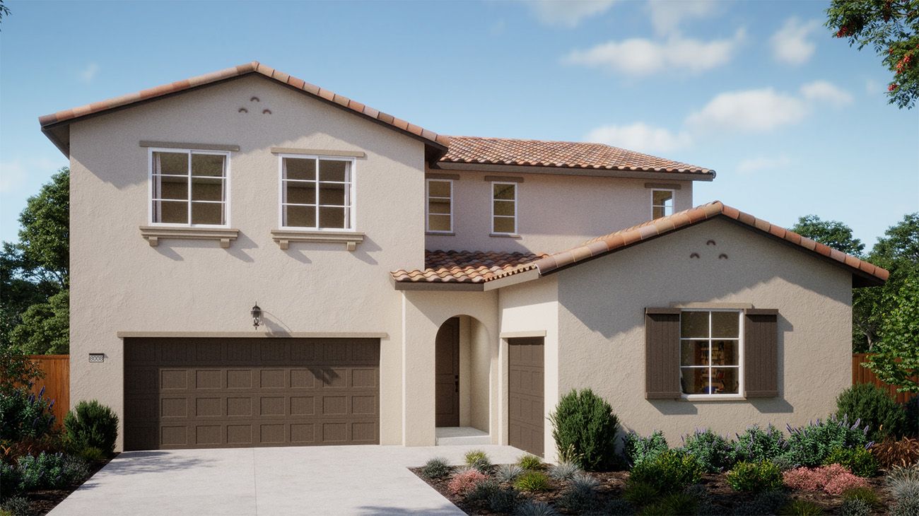 Bungalows at Natomas - Plan 4503 - Elevation A - Renderings:Bungalows at Natomas - Plan 4503 - Elevation A