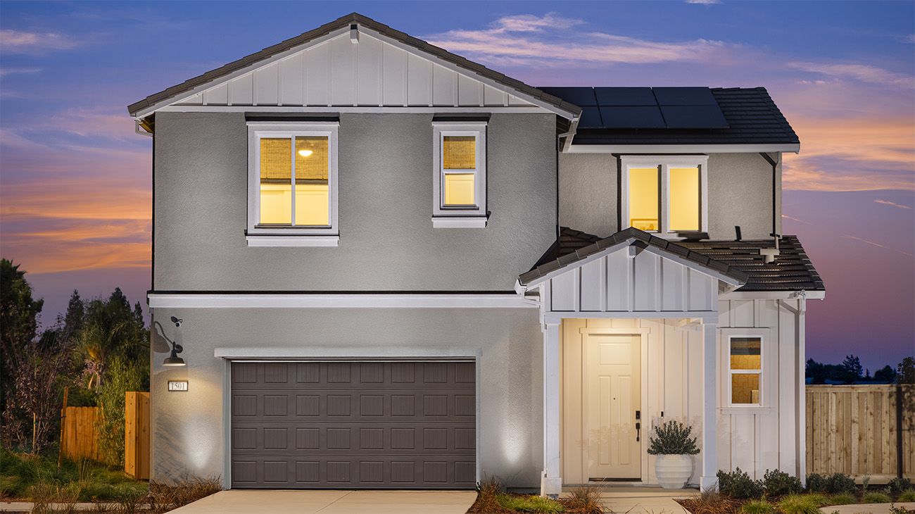 Cottages at Natomas - Plan 3504 - Edited Front - Model Photography