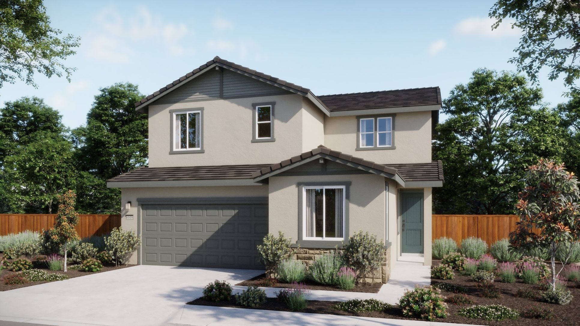 Cottages at Natomas Landing -Updated Plan 3505 Craftsman - Renderings