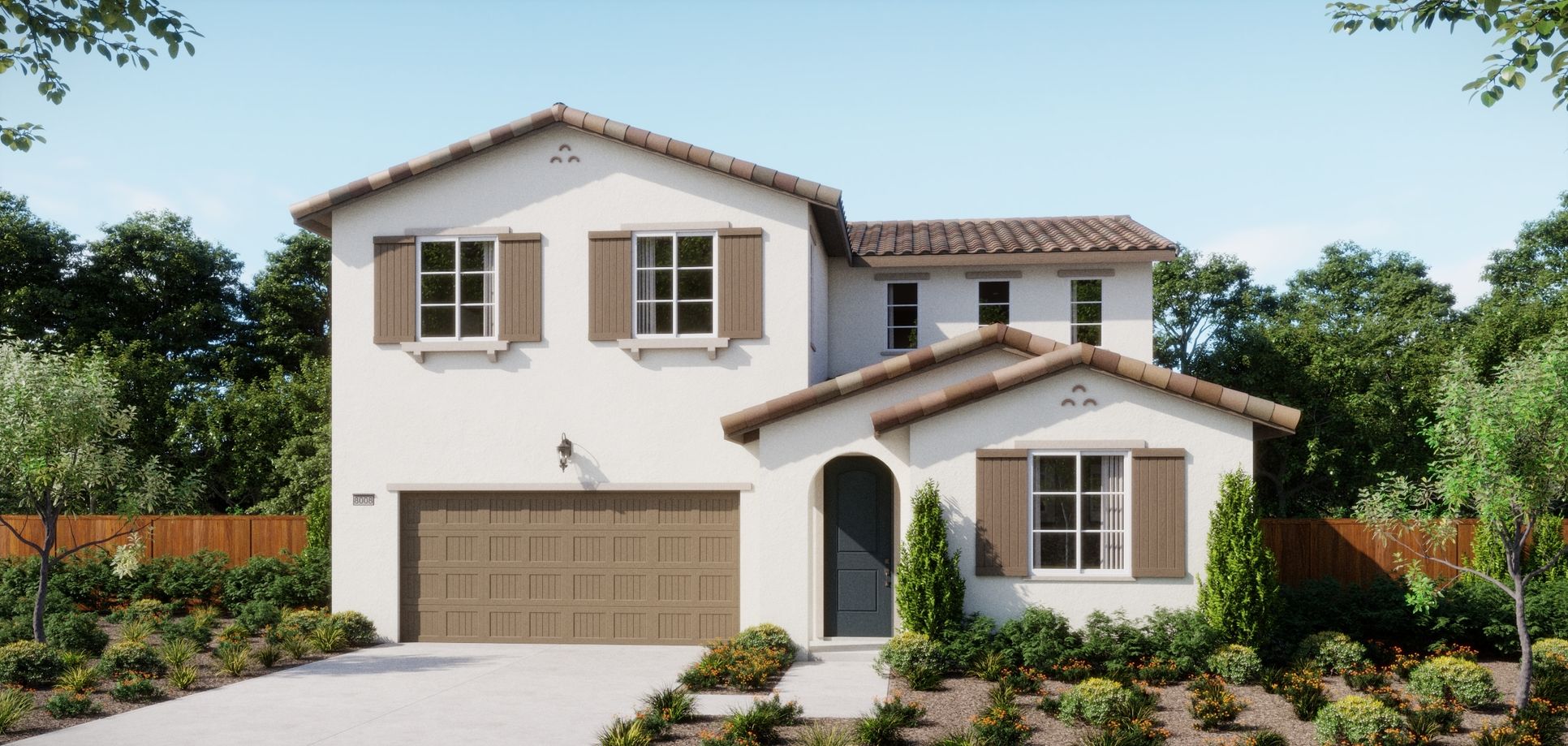 Cottages at Arbor Ranch - Plan 4002 - Elev A - Renderings