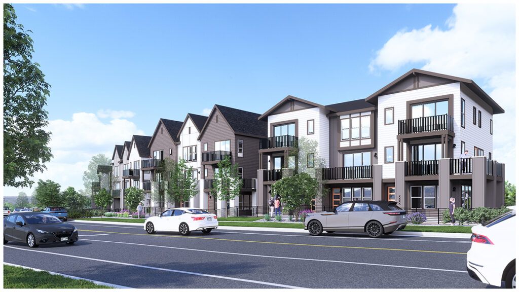 3-Story E-PWR Frequency Collection - East-Streetscape:Pascal