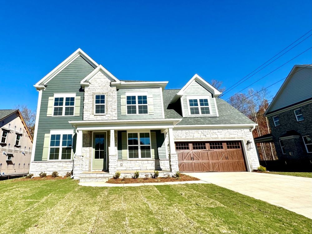 The Hillcrest:2 story home with a first floor main bedroom