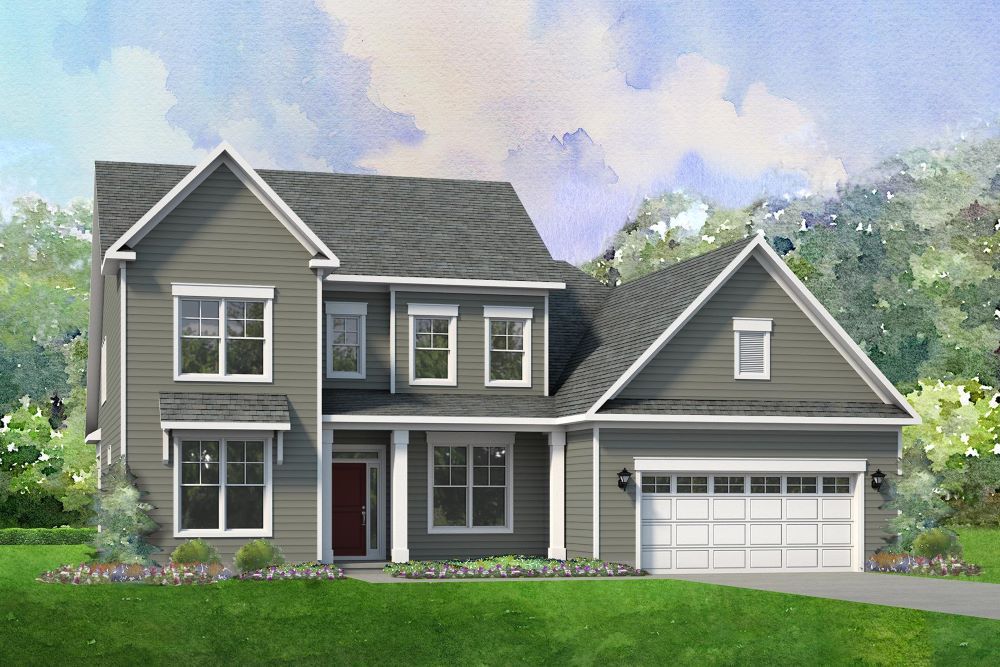 Brighton Park Dawson :2 story home with a first floor main bedroom