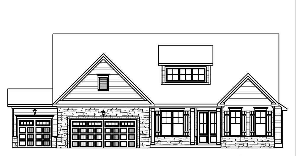 The Harper at Brighton Park :2 story home with a first floor main bedroom