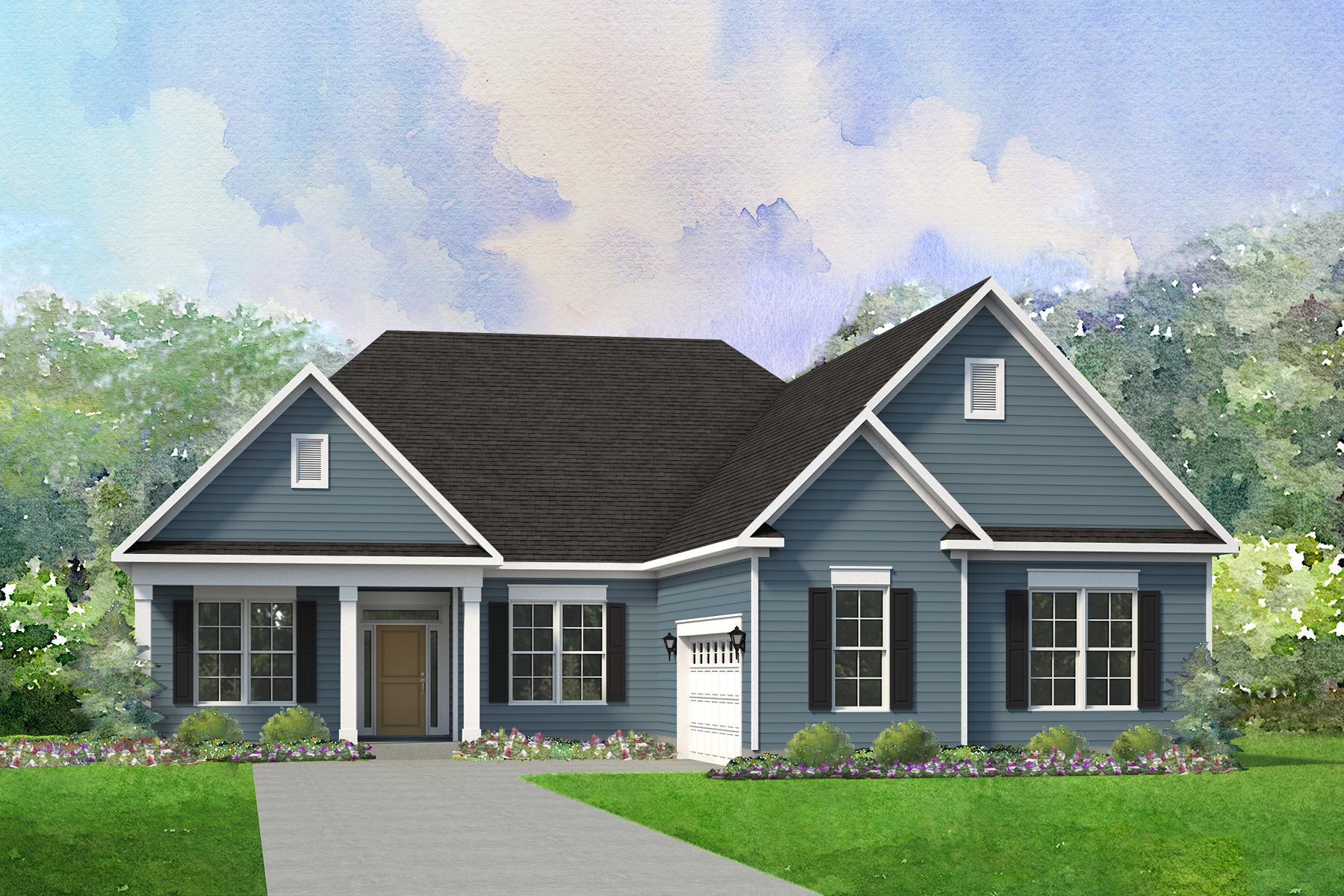 Exterior:Elevation A Siding