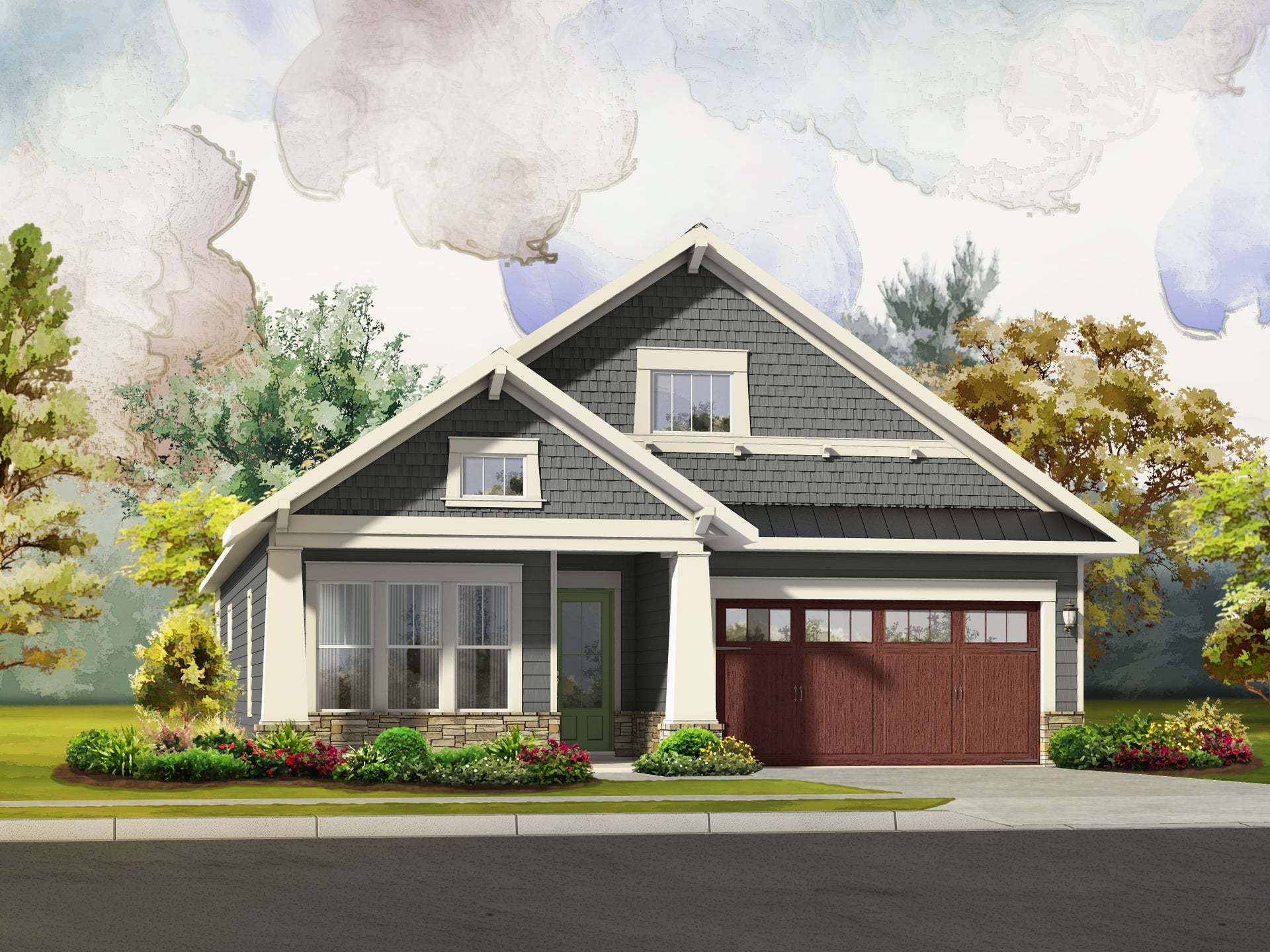 Exterior:Elevation A