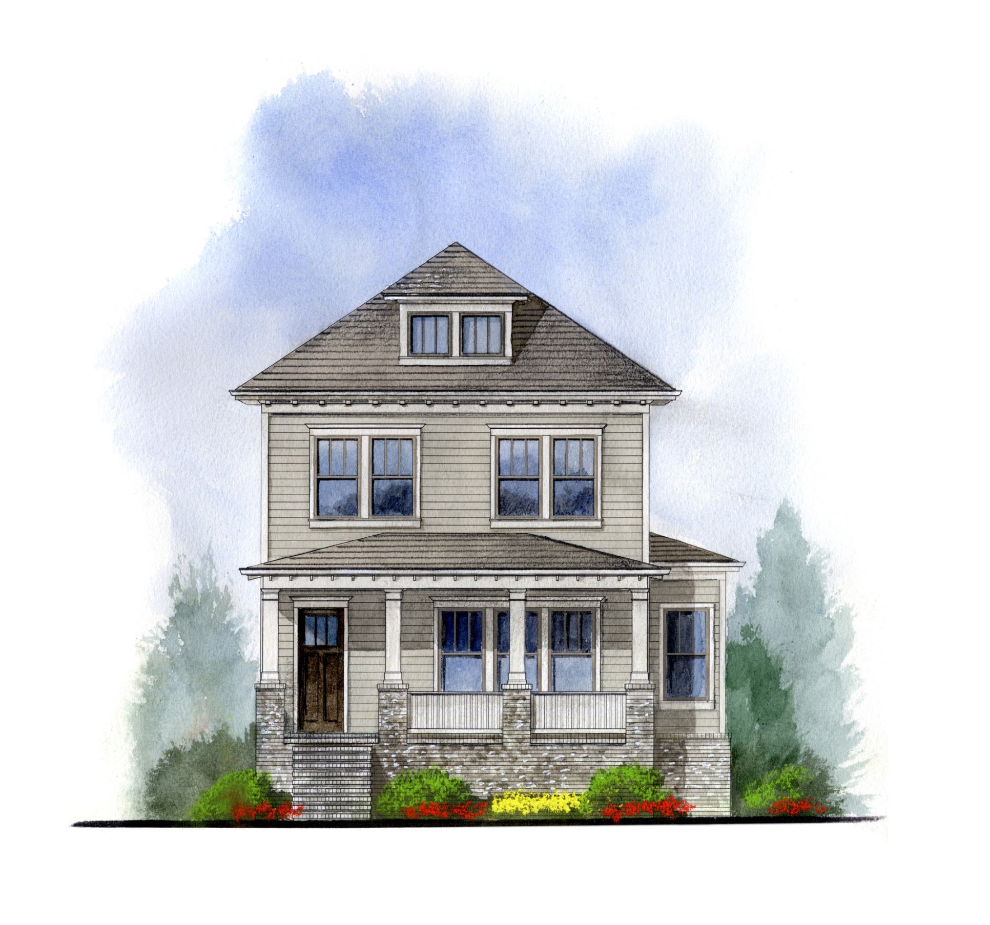 3105 Winterberry Drive:Elevation