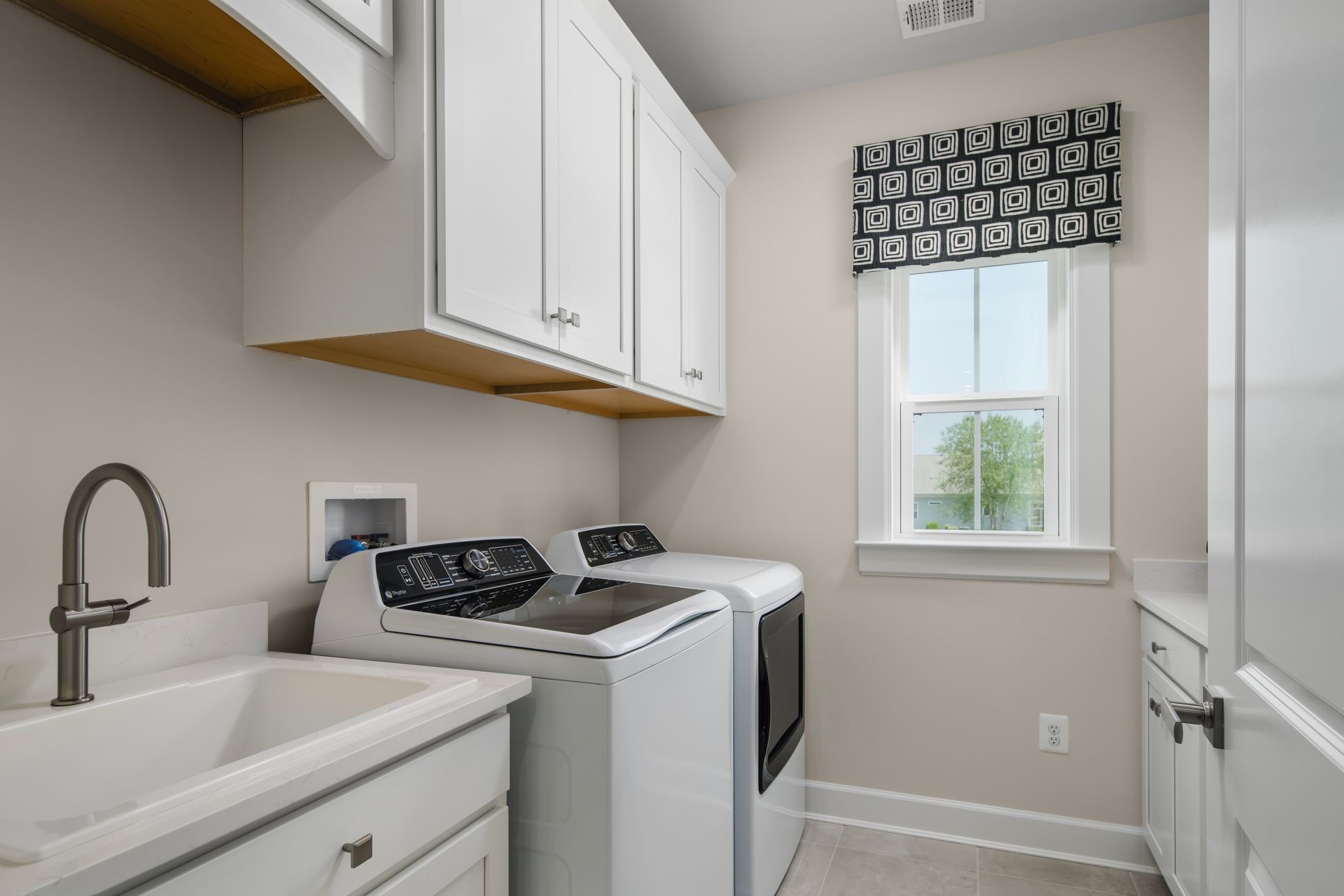 The laundry room is right where you need it – on the second floor with the bedrooms:You won’t have to lug heavy laundry baskets up and down stairs in your new home – the laundry is on the bedroom level for ultimate convenience.