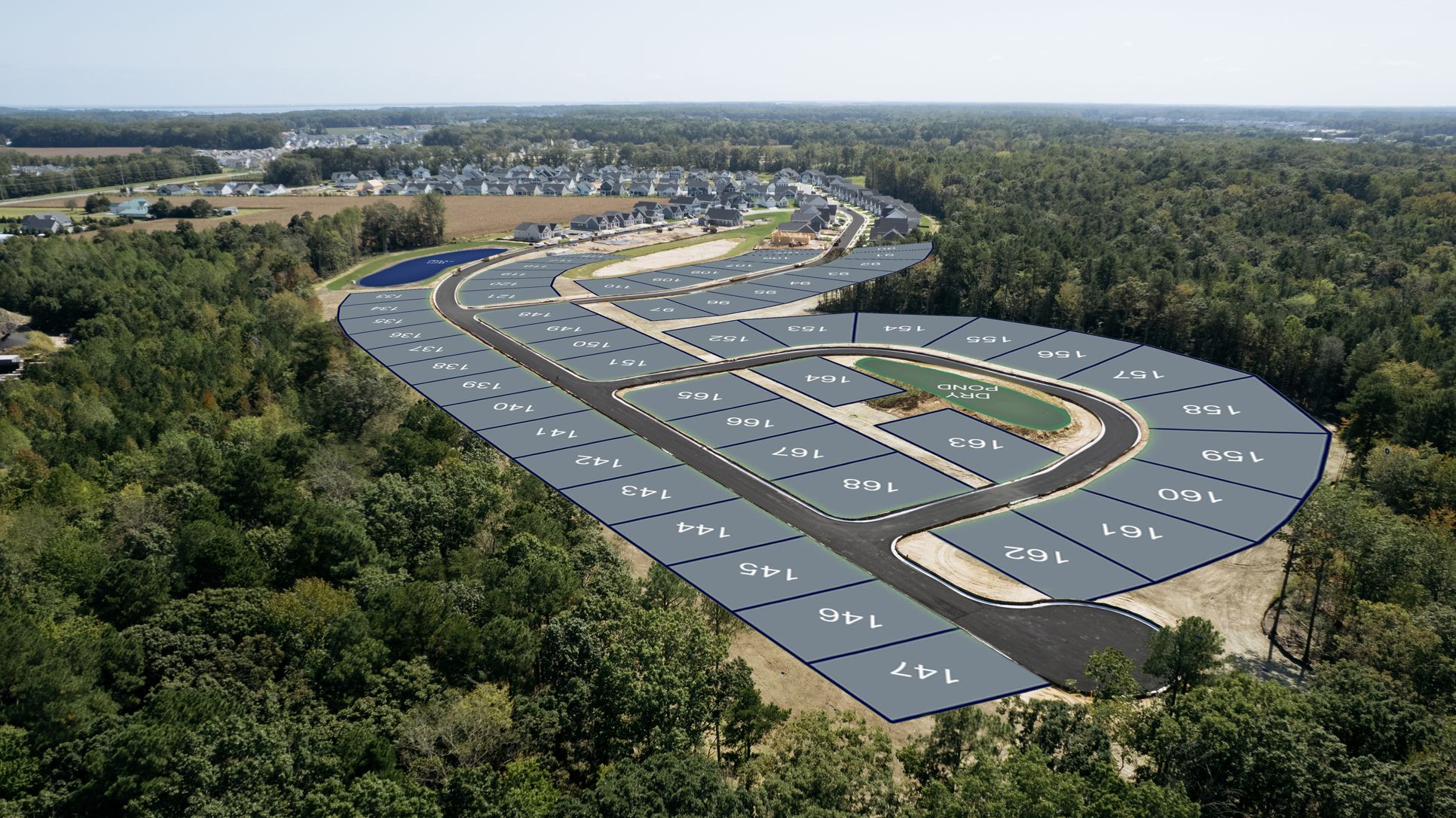 New homesites just released! Wooded views and basements available