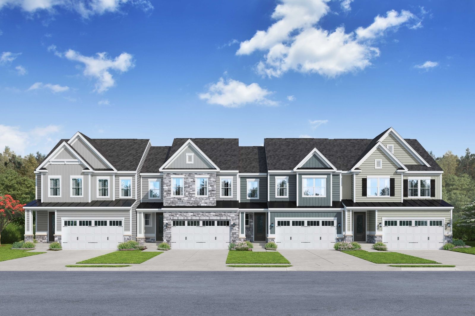 Elegant Villas with First Floor Owner's Suites and Elevator Townhomes for Easy Living:Come discover a carefree, low maintenance lifestyle at Gerst Farm. Choices for quick move-in, villas, and elevators are available. Schedule a visit today!