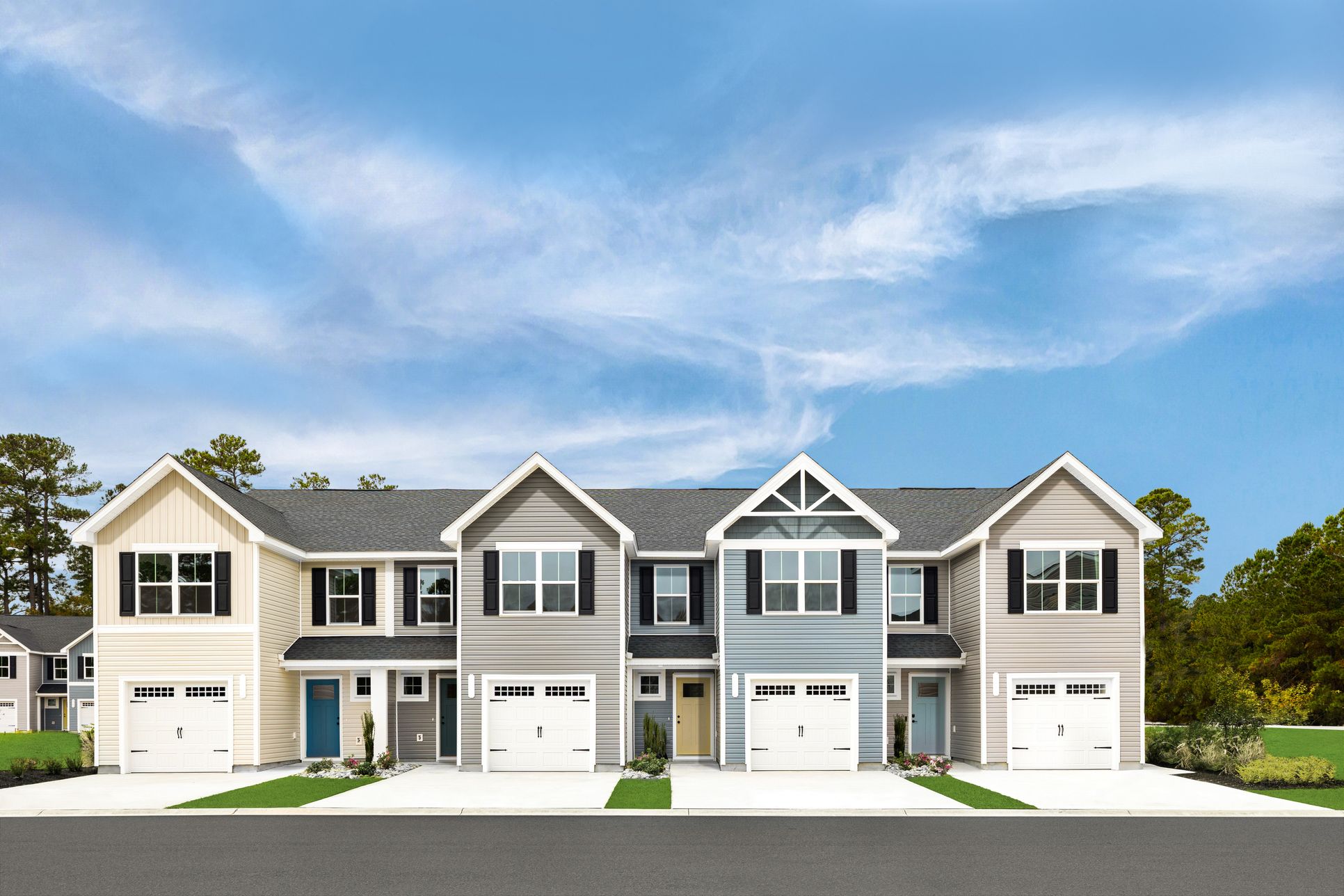 LOWEST PRICED NEW HOMES IN MYRTLE BEACH FROM THE $250s:Own for the same or less than rent in Myrtle Beach's newest community offering garage townhomes with all appliances included! Schedule a visit to check out Forestbrook Townhomes today.