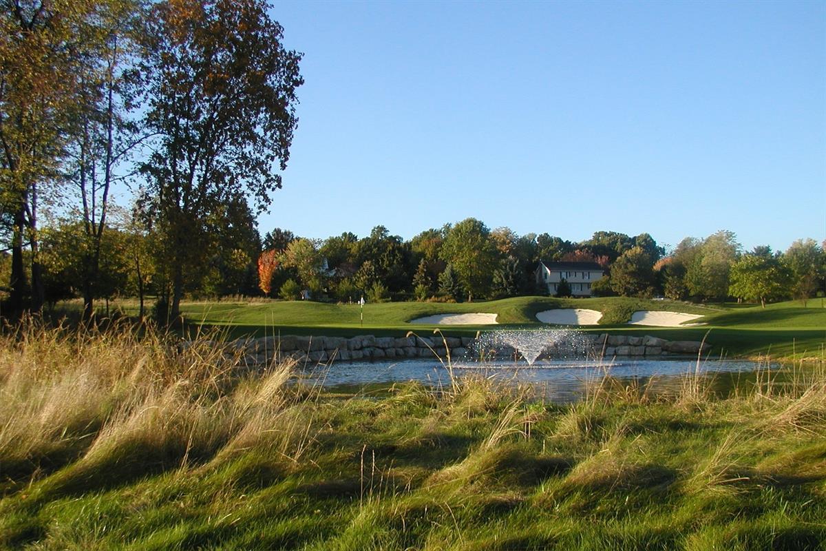 Right on the Golf Course