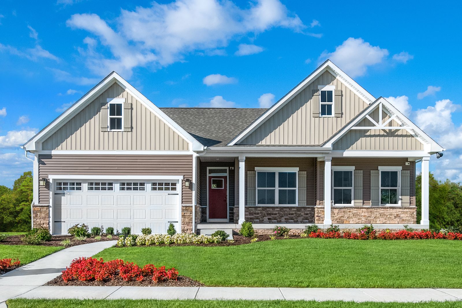 Craftsman-Style Homes in an Attractive, Established Community