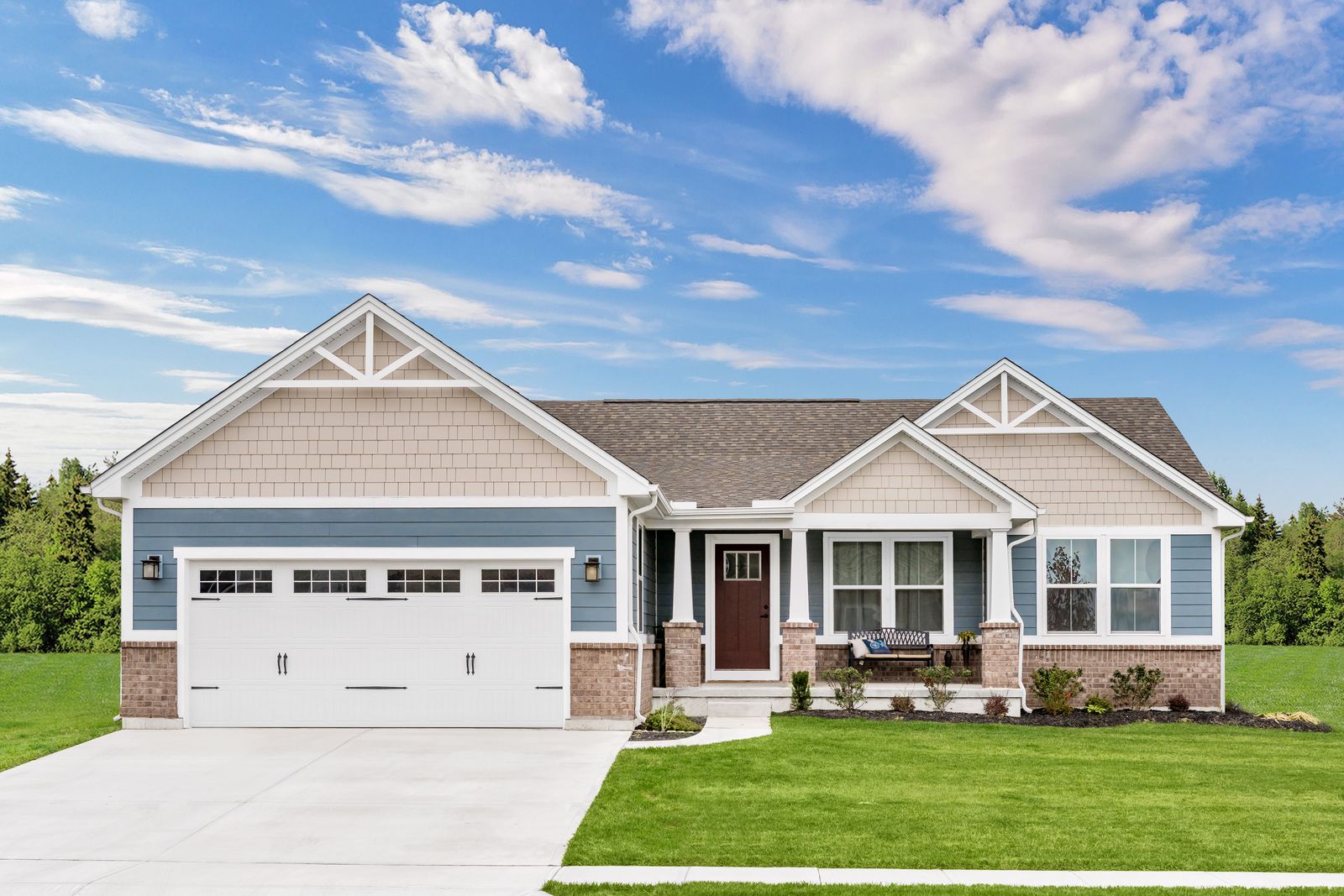 WELCOME TO CEDAR GROVE:New 2-Story & Ranch homes in Tipp City Schools. Included finished basements, granite, upgraded flooring & stainless steel appliances, mins to I-75— Upper $200s Click here to learn more!
