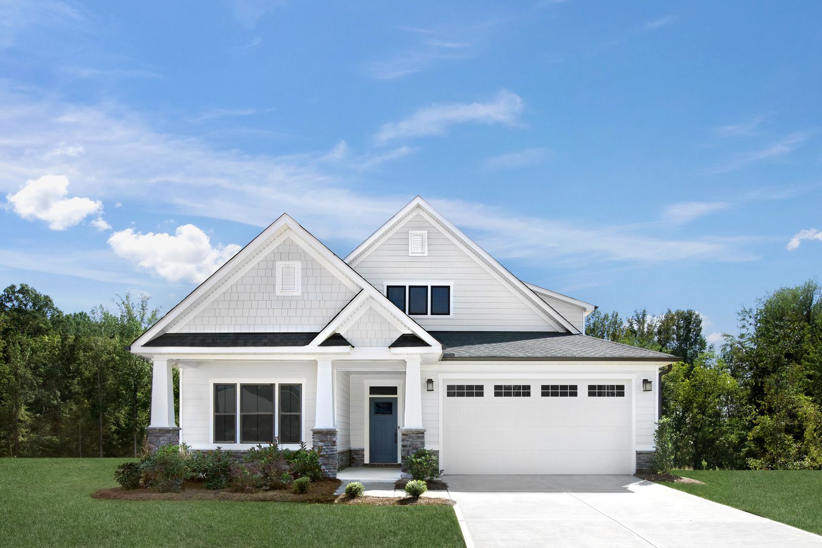 Now selling - New section featuring maintenance-free, main-level living homes:Premier homes, elevated features & million-dollar amenities for active adults! Offering up to 3 bedrooms on 1st floor w/ extra living & additional storage. Click here to schedule your visit!