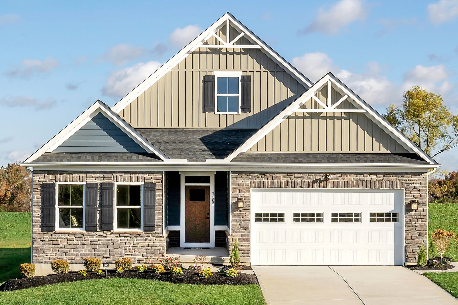 Liberty Twps best selling ranch home community! Villas at Fieldstone Farms!