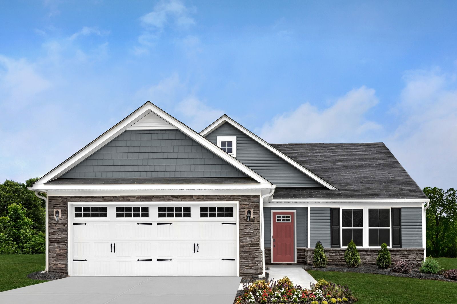 HIDDEN VILLAGE—ONLY NEW RANCH HOME COMMUNITY IN PERRY:Enjoy available lawn and snow care with serene wooded and pond views. Convenient to Routes 2, 20, and I-90. From mid $200s. Learn more today!