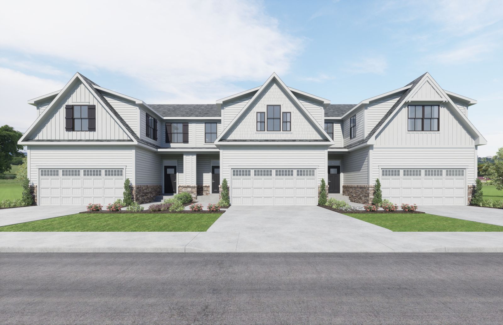 Moore Farm Townhomes in Indian Trail, NC New Homes by Ryan Homes