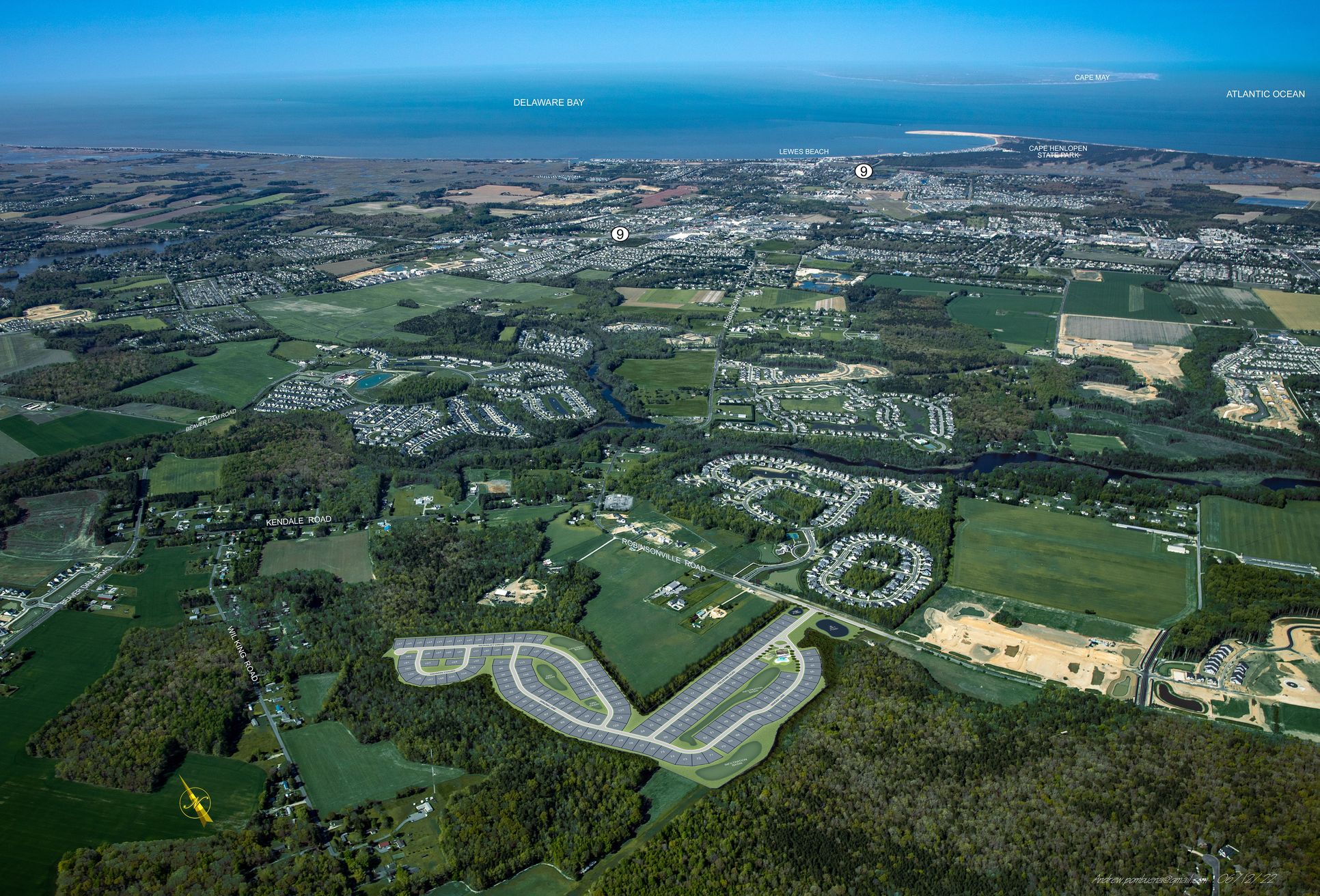 MINUTES FROM LEWES & REHOBOTH:Tanager Woods is tucked away from the hustle and bustle, but close enough that you are only a short drive away from your favorite spots.