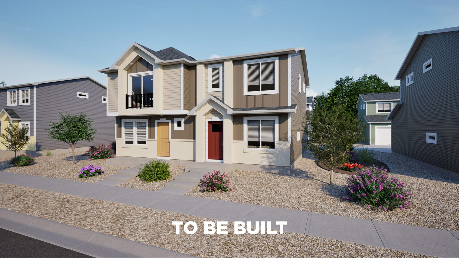 Beacon BLR Building Type 5 Color Scheme 3:Rendering for Arrival Beacon Building Type 5