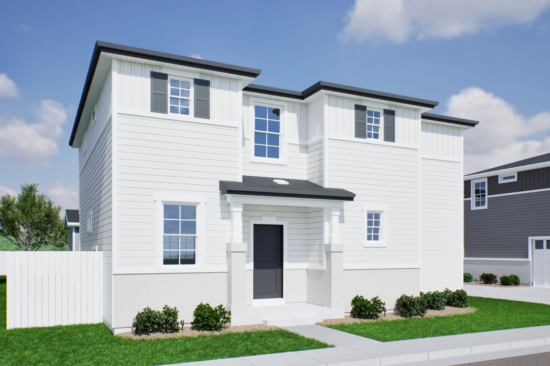 931-Dalton Elev B:Rendering of Dalton Elev B