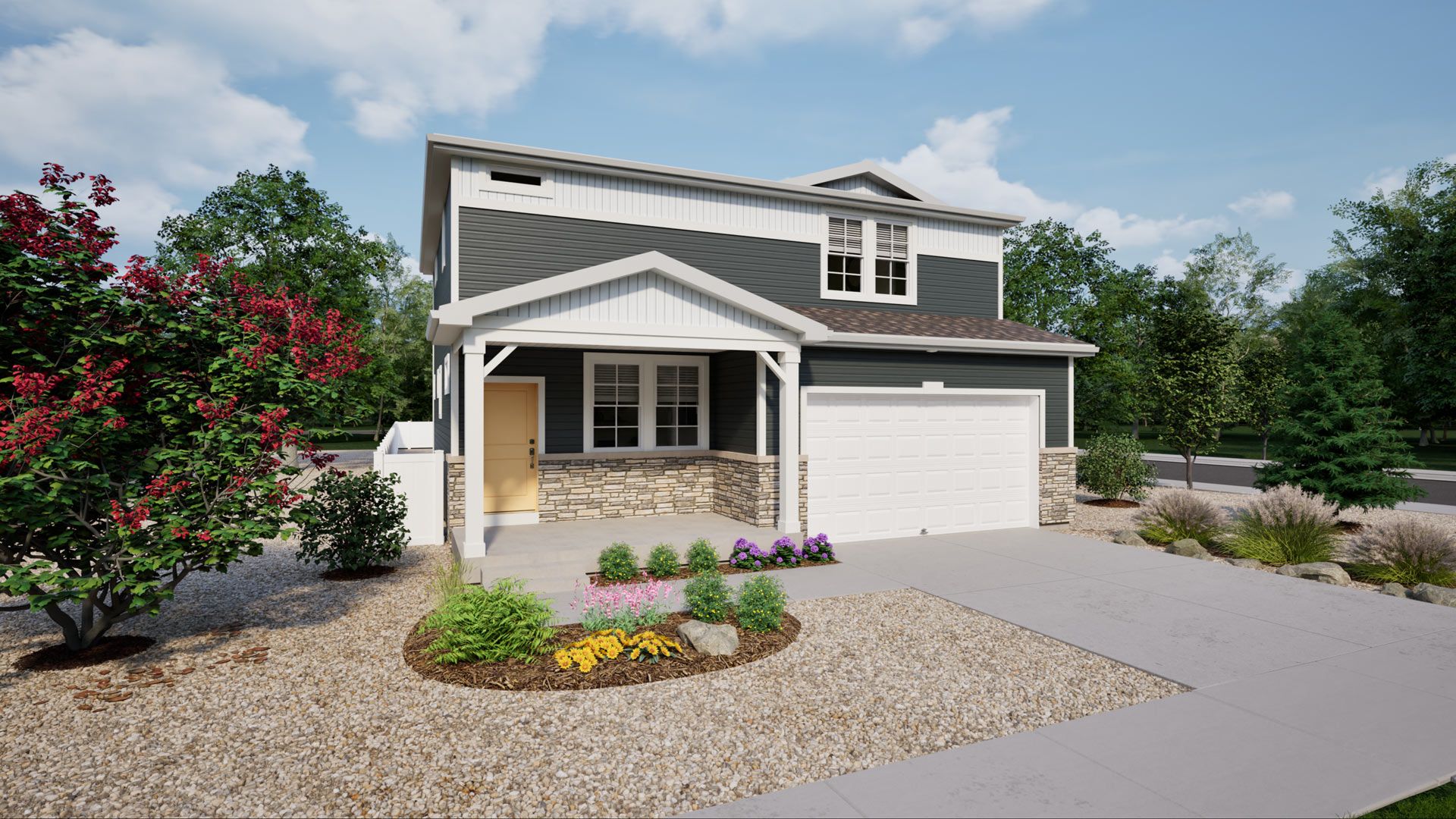 Neo Exterior:Neo Exterior - Elevation D