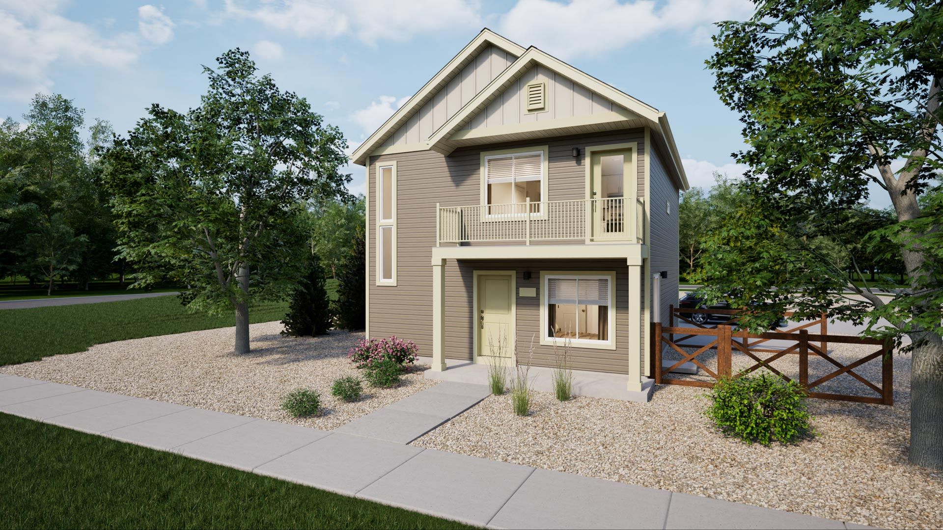 American Dream Muir Elevation A:Front Exterior of American Dream Muir