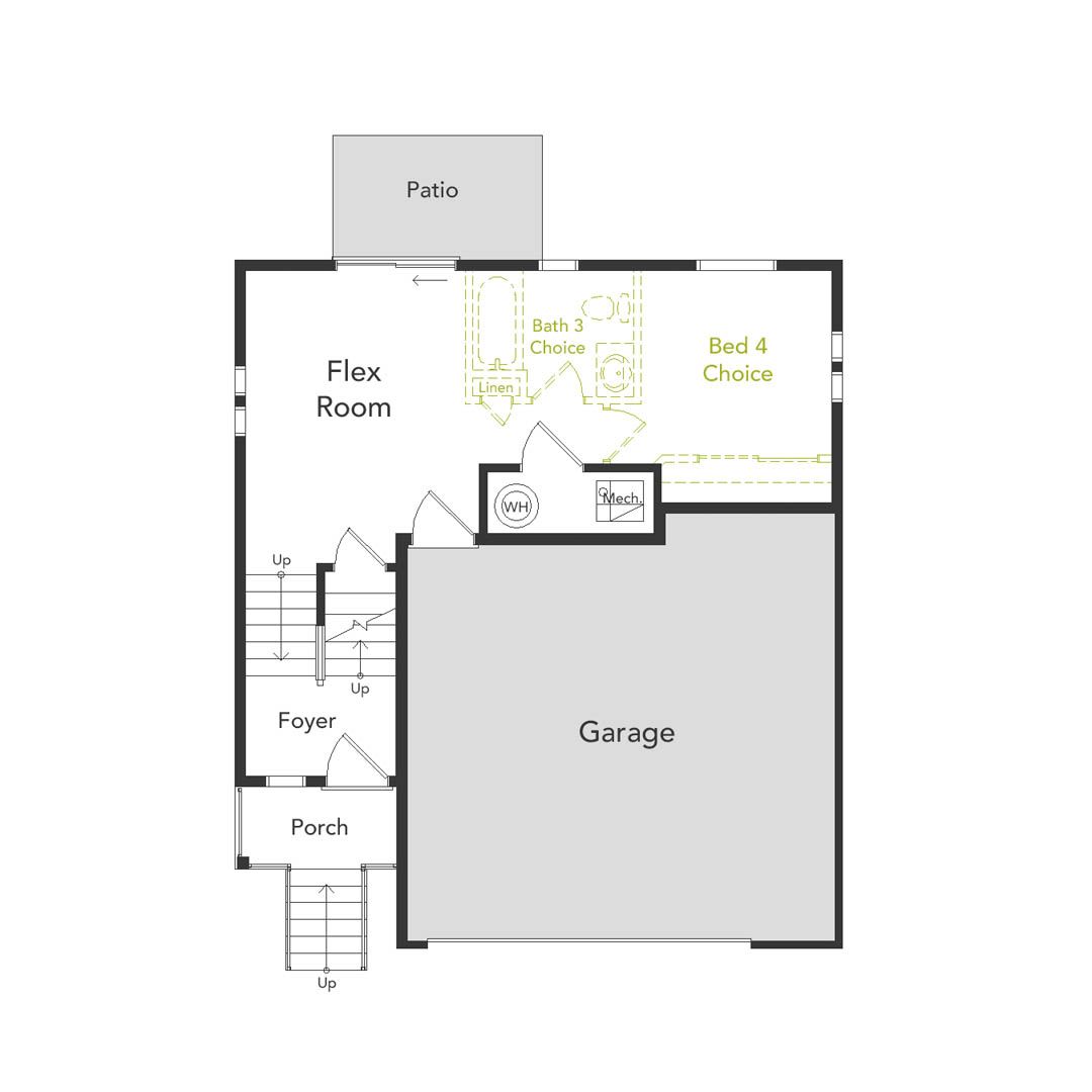 135-TRR Clydesdale Floorplan 1st Floor:Floorplan-1st