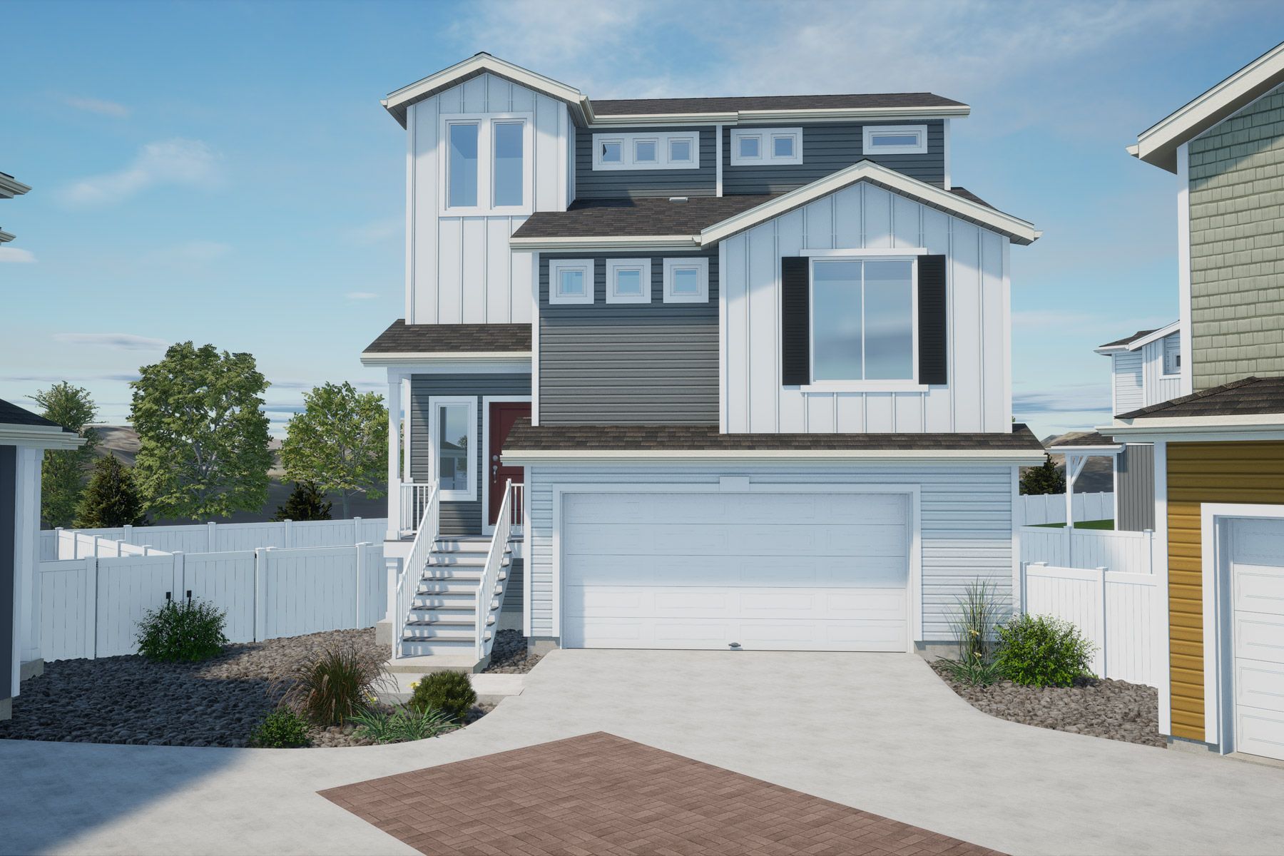 Coach House Haflinger Elevation:Elevation A Banning Lewis Ranch