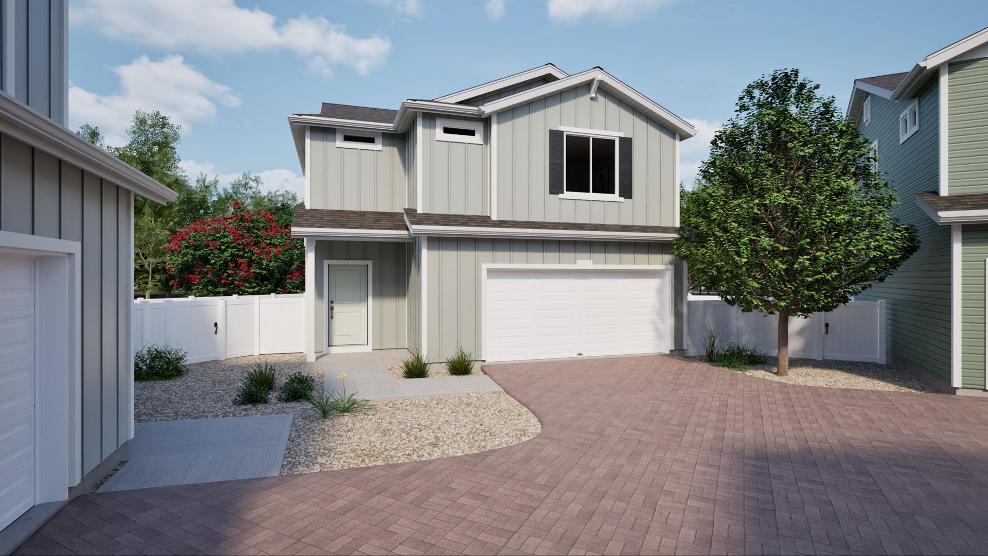 Percheron Reunion Elevation L Scheme 4:Percheron Reunion Elevation L Scheme 4