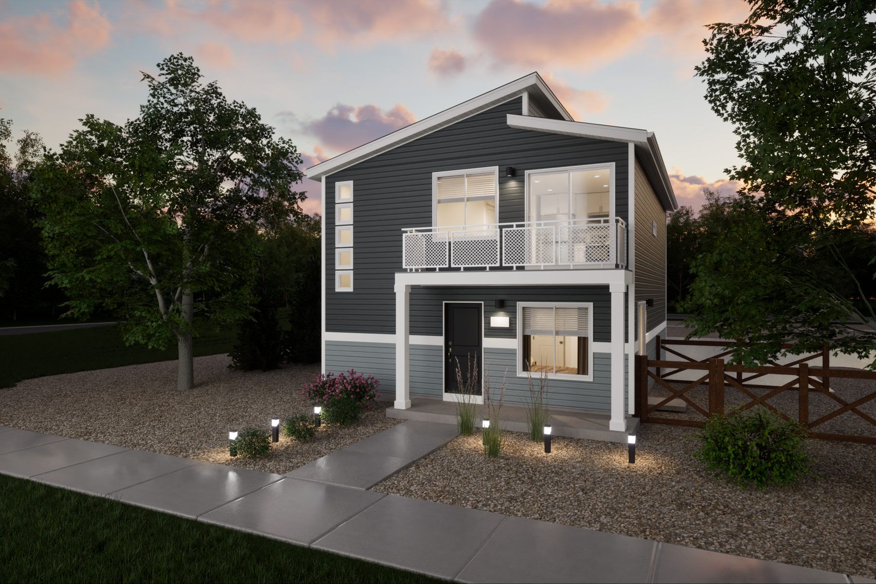 9911-American Dream-Muir:Elevation C