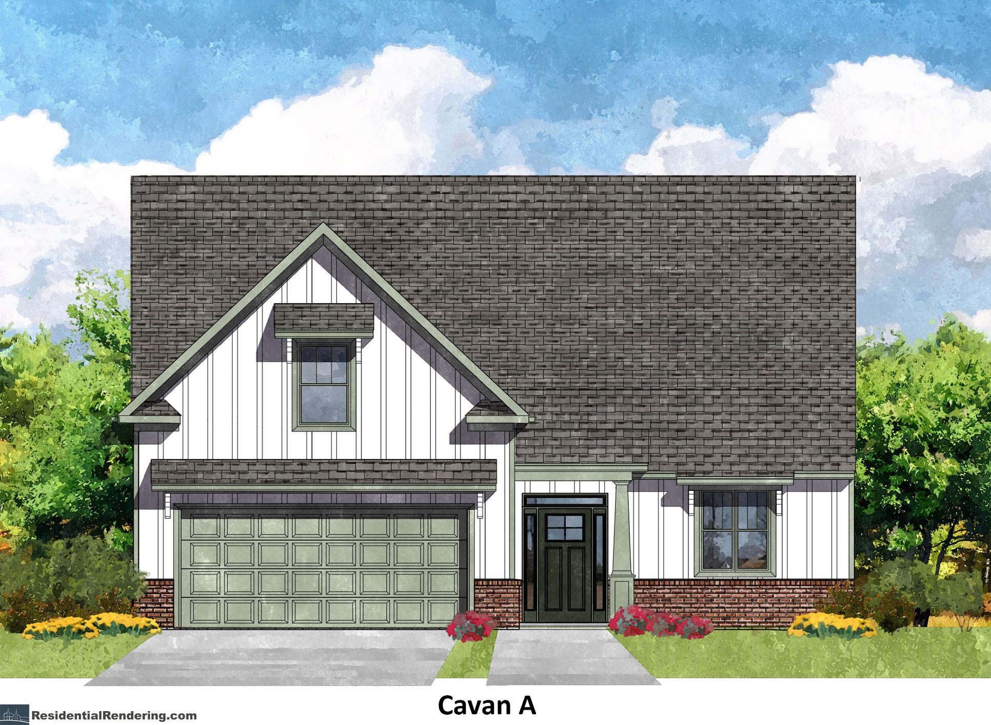 Elevation A:Cavan
