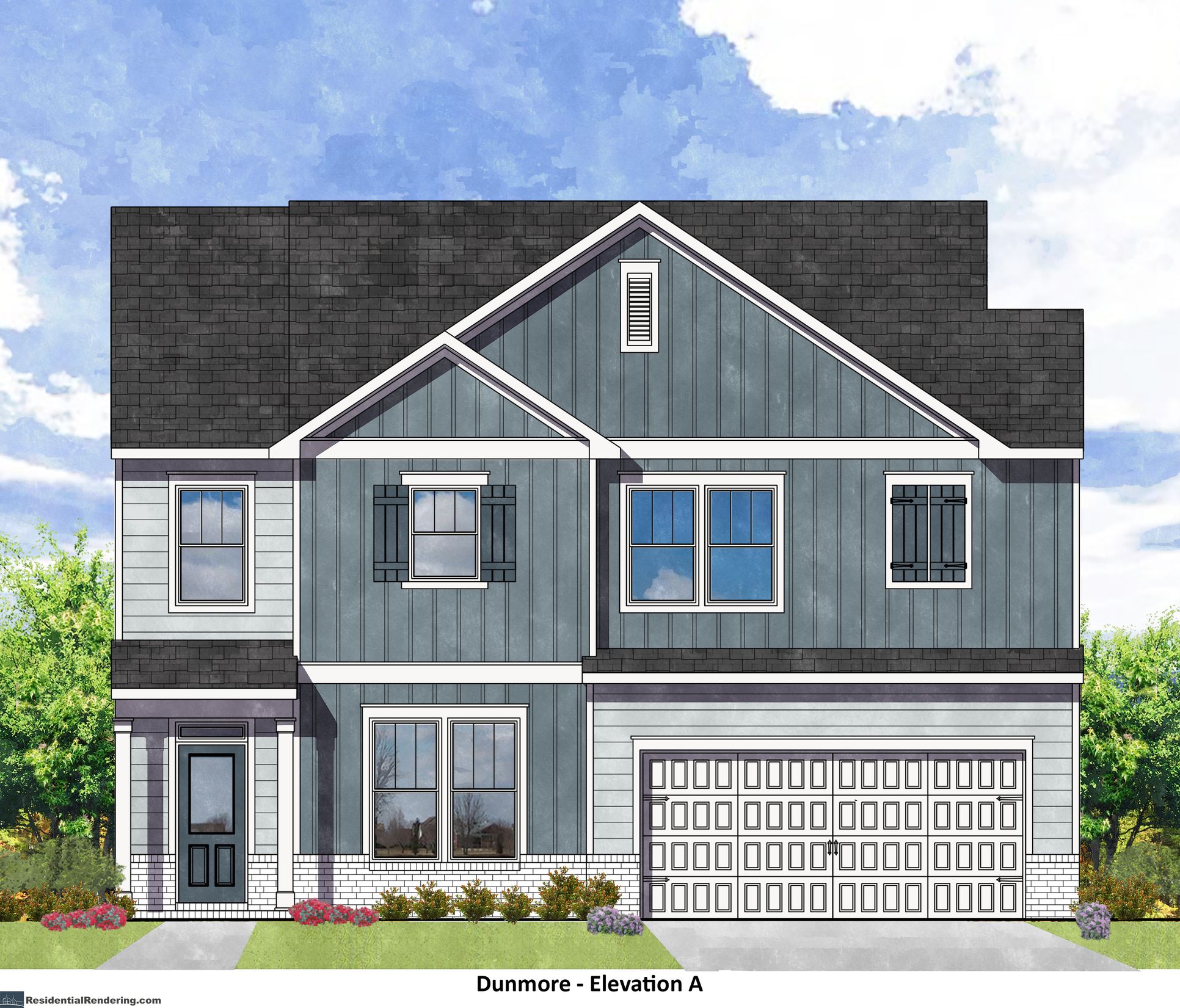 Elevation A:Dunmore