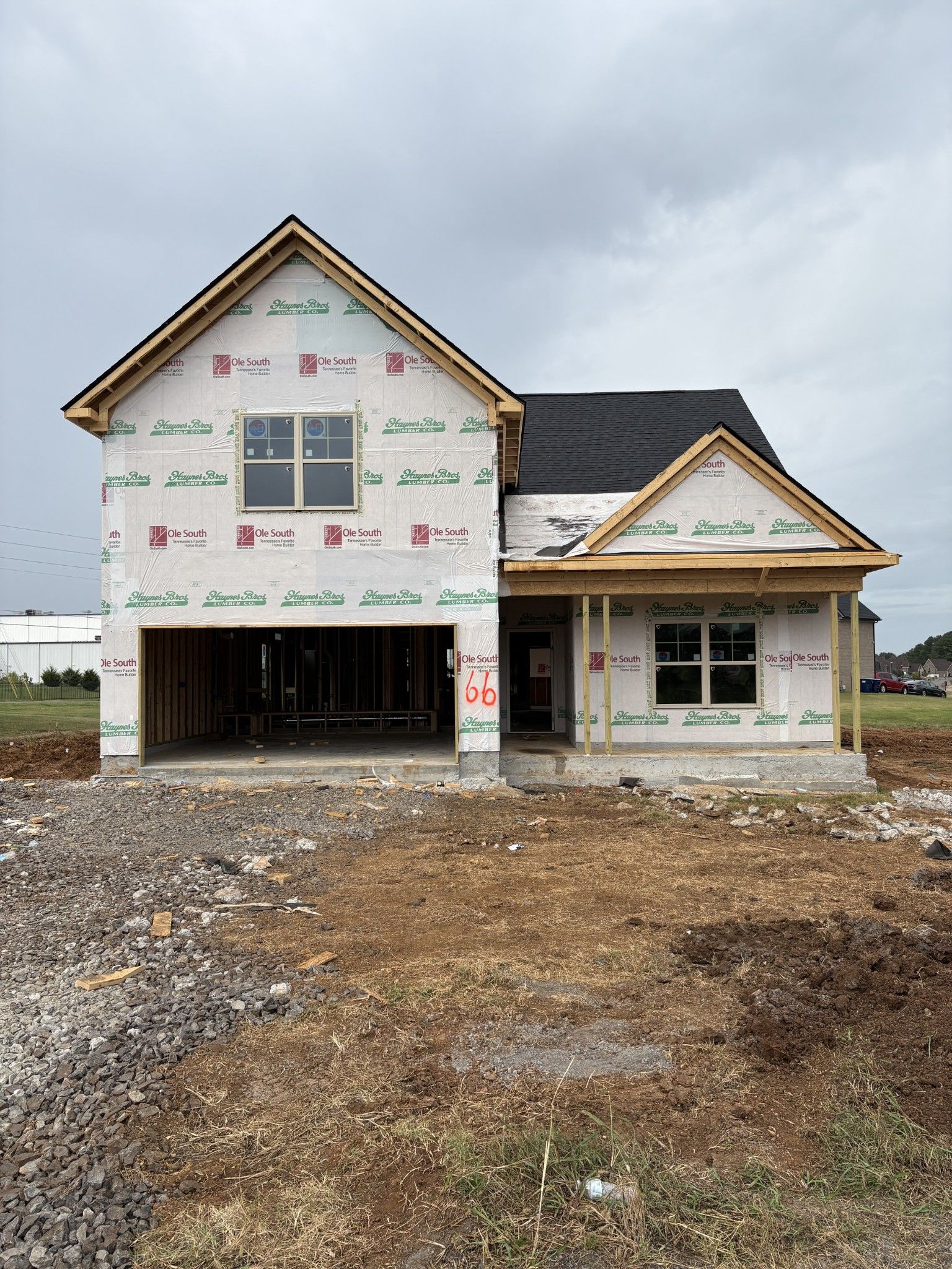 Exterior:Current stage of house as of 10/15/2025