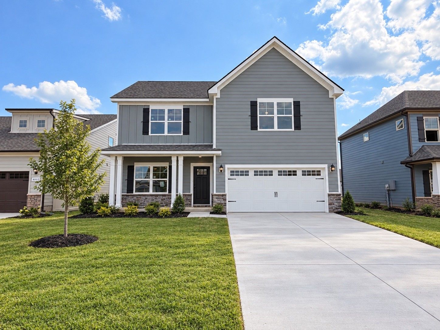 Exterior:***Digitally Enhanced Photo*** Showcasing the finished Exterior Selections