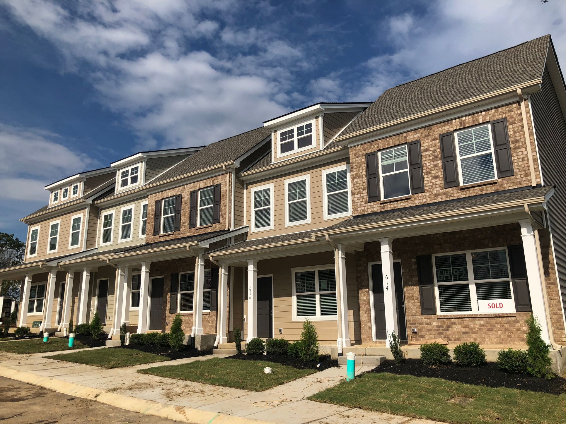 For Representational Purposes Only:Townhome Elevations