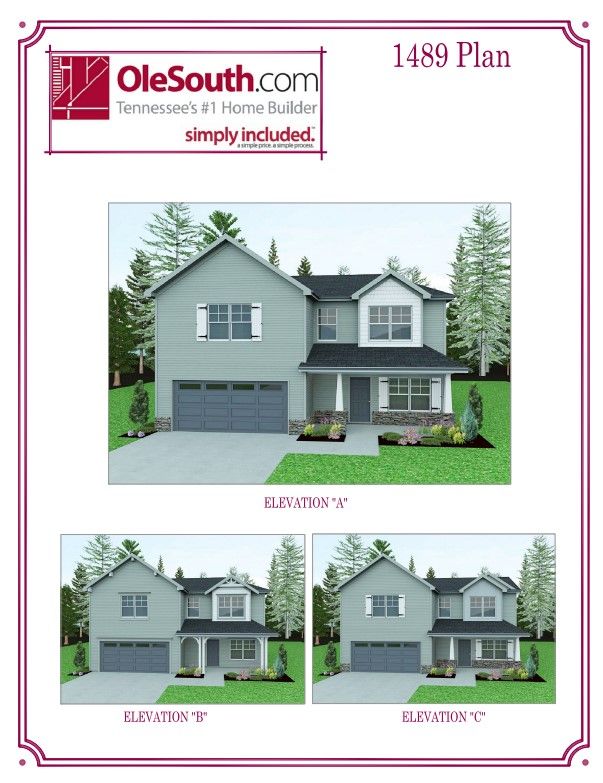 Exterior Rendering:1489 ABC Elevation