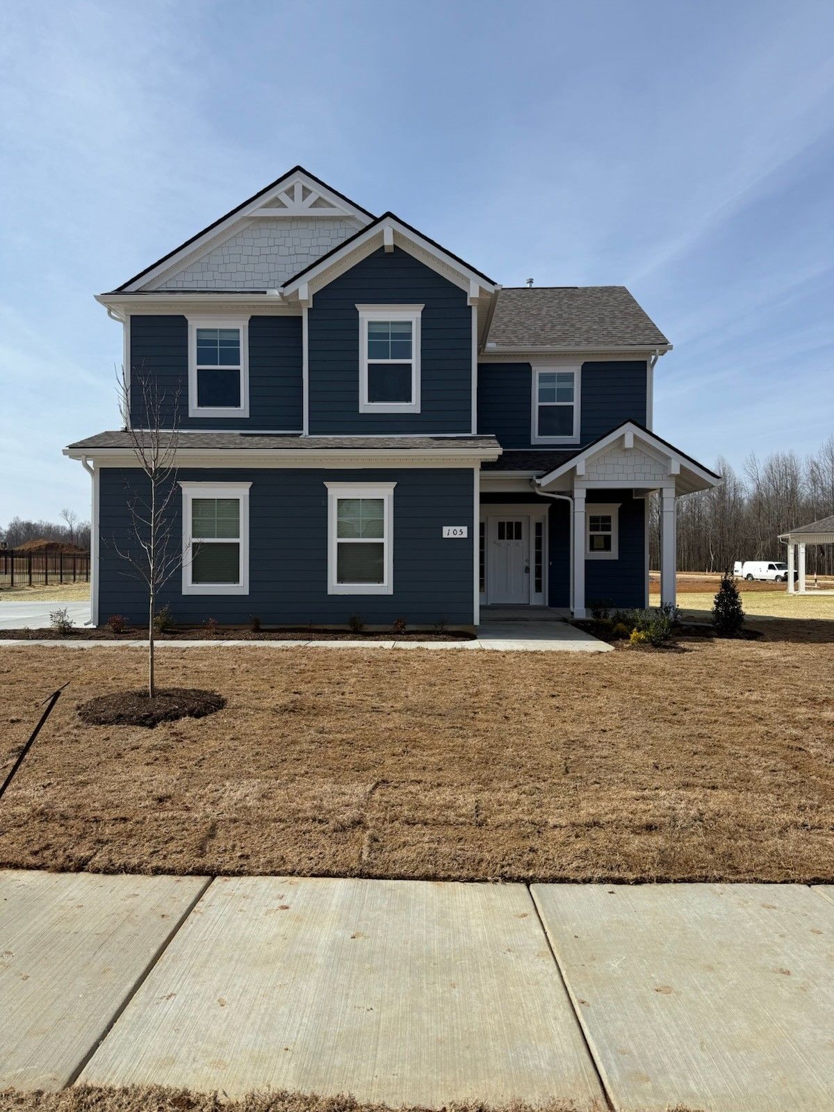 Exterior:Welcome to 105 Stillwater Way, located in Tullahoma, TN. A picturesque craftsman style home with de